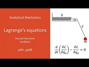 03 | Simple Pendulum with moving point of suspension | البندول بسيط بنقطة تعليق متحركة - لاجرانج