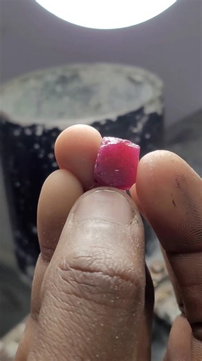 Client Ruby Stone Process #rdgems #gems #topazrocks #ruby #stone #gemstone #greensapphire #yellowgem