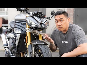 The 2024 Triumph Speed Triple RS is pretty tame for a liter bike