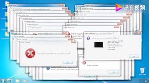 Windows 7 Crazy Error（倒放）