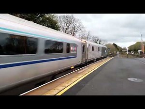 Chiltern Railways Class 82 MK3 DVT and Class 68 with huge 3 Tone Horn