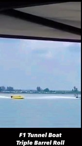 F1 #powerboat crash at over 110 mph launches tunnel boat into a triple barrel roll. All race boat drivers walked away from the accident with the aid of modern safety capsules and crash boxes made from the latest #carbonfiber epoxy composite layups. | Mike Hill
