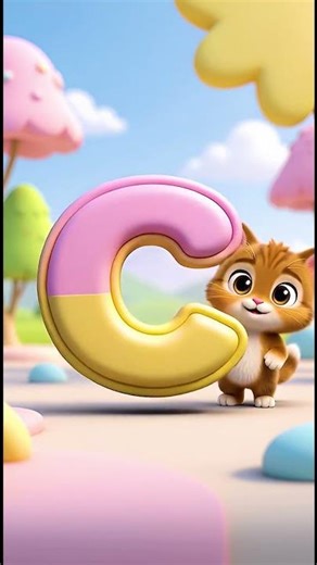 C for Cat 🐱 | ABC Phonics for Kids