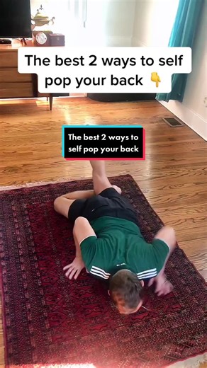 Self back pop FOLLOW TO RELAX YOUR BODY #back #pop #crack #selfhelp