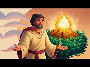Moses and the Burning Bush | Animated Bible Stories | The Story of Moses | Bible Stories for Kids