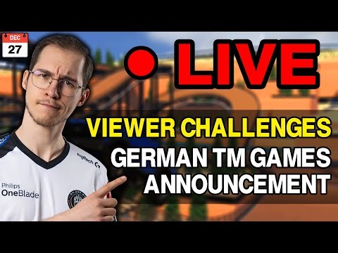 🏅 Doing YOUR Trackmania Challenges !vc | 🇩🇪🍻 !TMGames German Teams Announcement after COTD