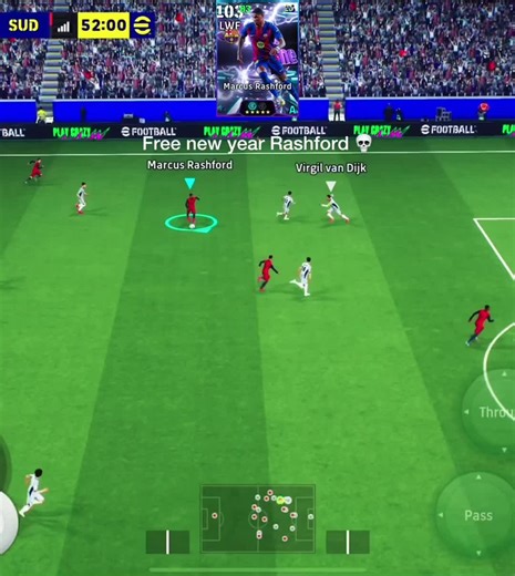 FREE New Year Rashford 💀#efooballmobile#pes#efootball2026#pes21 | Efootball