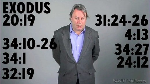 Christopher Hitchens Creates a Revised List of The 10 Commandments for the 21st Century