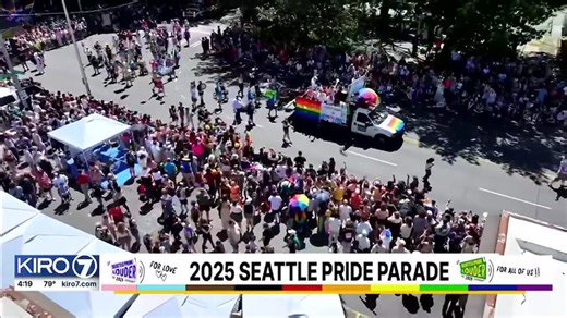 VIDEO: 2025 Seattle Pride Parade