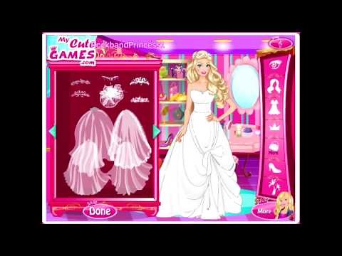 Wedding Barbie Dress Up Games