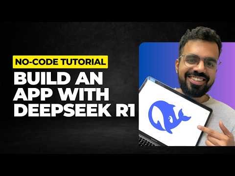 EASIEST WAY to build with Deepseek R1 (without writing code)