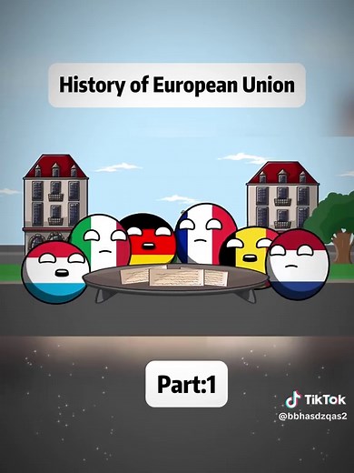 History of European Union #countryballs #Fyp #fouryou #animation #usa | HistoryTok