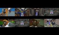 Mix of 8 videos from youtube : Subway Simulator 3d passenger mode and drive mode