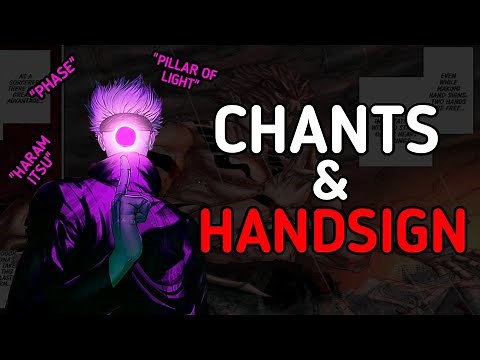 Chants & Handsigns in JUJUTSU KAISEN Explained