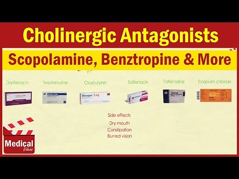 Pharmacology [ANS] 8- Cholinergic Antagonists Part 1 [Atropine - Scopolamine - Benztropine ...etc]