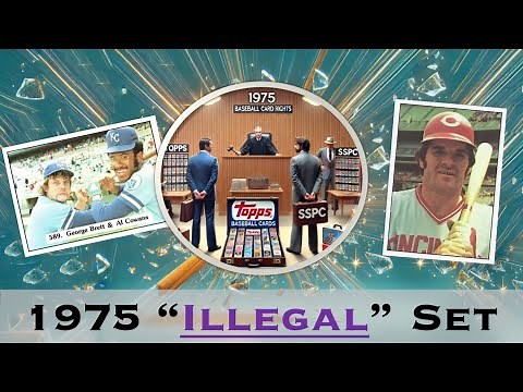 1975 SSPC Set - The "Illegal" Card Set History from Sports Stars Publishing Company (SSPC) and TCMA