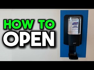 How To Open Purell Dispenser Without Key - Easy Guide