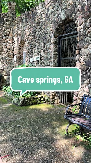 Visited where the cave and springs are! #georgia #cavesprings #smalltown #ridingaround #smalltownusa