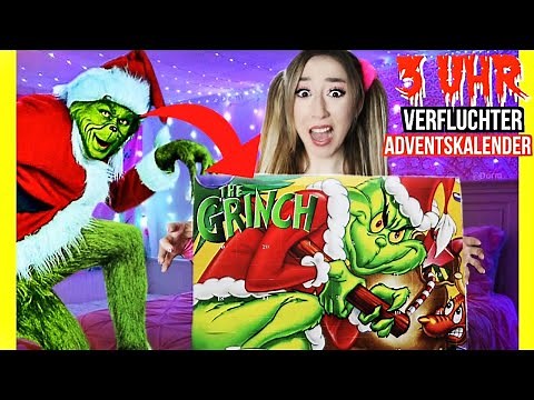 ÖFFNE niemals GRINCH ADVENTSKALENDER vor WEIHNACHTEN 2020 um 3 NACHTS alleine zu HAUS