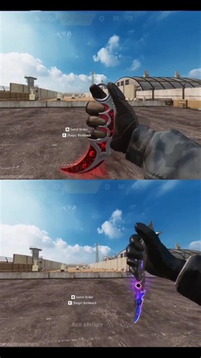 Butterfly vs Talon Knife #bloodstrike #bloodstrikeclips #bloodstrikemobile