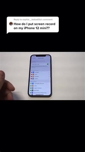 How to Record Screen on iPhone 12 Mini: Step-by-Step Guide