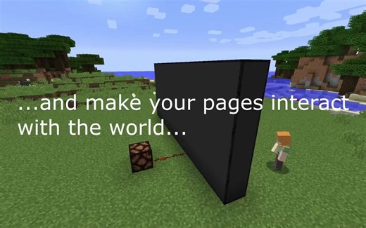 [Minecraft·模组] WebDisplays 1.0 Teaser