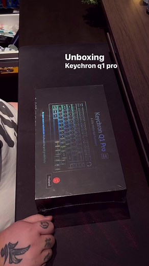 Unboxing Keychron q1 pro #keychron #KeychronThailand | Lewandof_ski