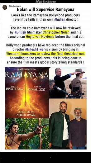 Nolan Taking Over Ramayana