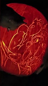 Carving Toothless