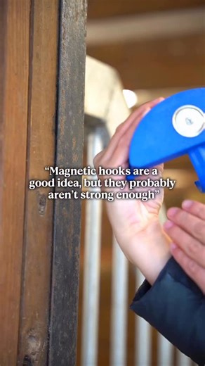 Correct Connect on Instagram: "Your new fav barn hack, the magnetic and suction bridle holders✨ ridecorrectconnect.com/collections/magnetic-suction-bridle-holders #correctconnect #equestrian #barnhack #organization #trailer"