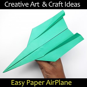 30K views · 542 shares | How to Make Paper Airplane For Your Kids Without Glue. Easy Paper Aeroplane Making.✈️✈️ Join our Art & Crafts Group https://www.facebook.com/groups/837002349827633 | Creative Art & Craft Ideas | Facebook