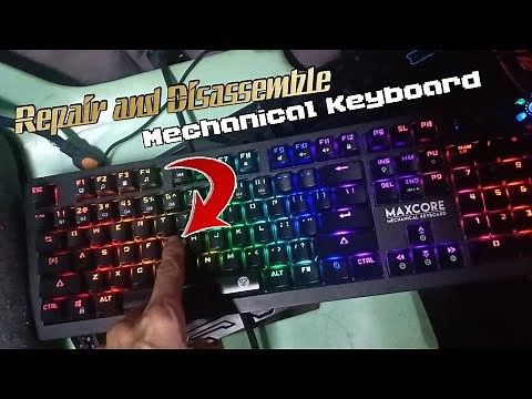How to Repair and Disassemble Mechanical Keyboard
