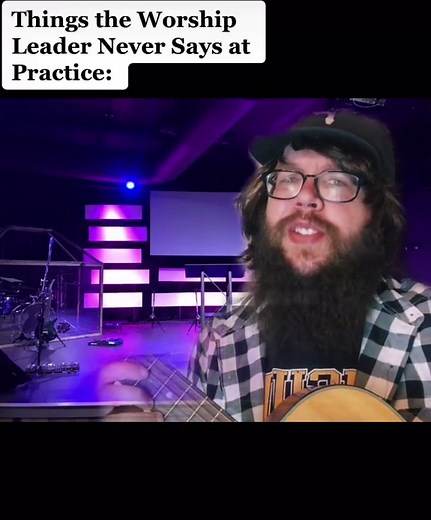 Satire. This is satire. Kind of. #christiancomedy #worshipteam #christiancreator #worshipmusic #tiktokchurch