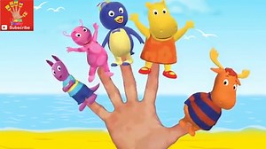The Backyardigans Finger Family Nursery Rhyme Song