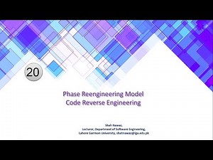 20-Phase Reengineering Model - Code Reverse Engineering