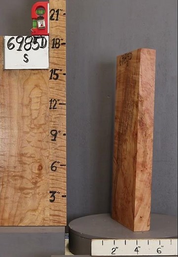 D6985 5A Block Spalted Maple Lumber