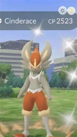 #I FOUND CINDARACE#HOW TO CATCH CINDARACE #IN POKEMON GO#SHORTS