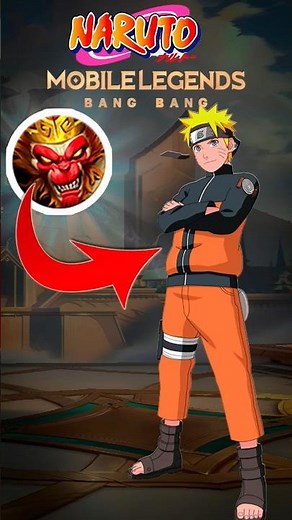 😯 NARUTO IN #mobilelegends