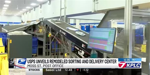 USPS holds tour for new sorting and delivering center