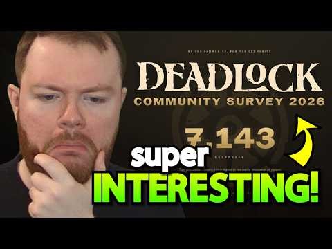 The Deadlock Community Survey is Fascinating!