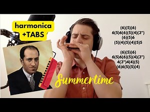 harmonica - "Summertime" cover (K.Kuraś) + TABS