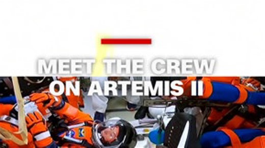 Meet the crew aboard Artemis II