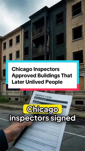 Chicago Inspectors Approved Buildings That Later Unlived People Chicago Approved Unsafe Buildings. Inspectors ignored violations before deadly fires. Chicago building inspection scandal, fire safety corruption, city inspector bribery, Chicago housing scandal, government failure. Chicago history, Hidden Chicago, Chicagoland, Chicago secrets, Forgotten Chicago, Chi-town history #ChicagoCorruption #BuildingSafety #TrueCrime #Exposed #Accountability