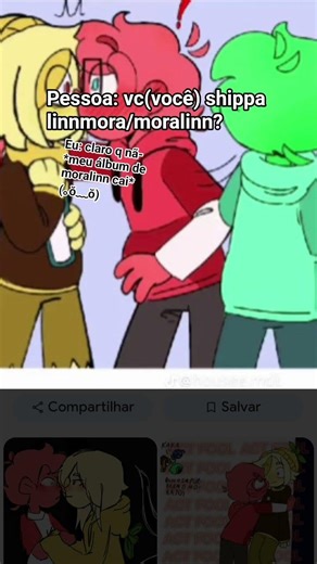pessoa: vc(você) shippa linnmora/ moralinn, mel? eu: n-nã- *meu álbum de moralinn cai* (⁠｡⁠ŏ⁠﹏⁠ŏ⁠)