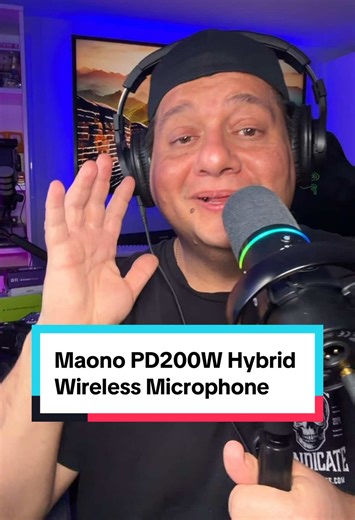 The most versatile content creation microphone might have to be the Maono PD200W Hybrid Wireless Microphone. #tinoreviews #maono #pd200w #tiktokshopstockup #tiktokshopcreatorpicks