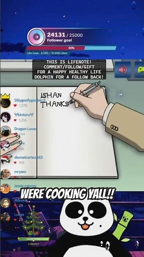 Adding Your Name to the LifeNote✨#livestream #lifenote #lofimusic #calmcontent #panda