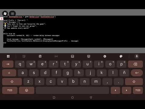 How to make GlobalChat Announcement