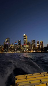When you're in the most iconic city in the world. 🫶 #ilovesydney Thanks for sharing your #feelnewsydney moment TT/brizz.444 ID: Footage of Sydney's skyline and the Sydney Opera House from a ferry in Sydney, Australia. | Sydney.com