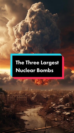 The Three Largest Nuclear Bombs Ever Created