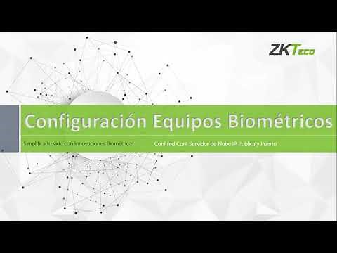 Conectar equipos al Biotime 8.0